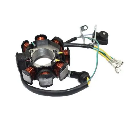 Motorkerékpár 2 tekercses Magneto Stator 50cc 70cc 110cc motorhoz