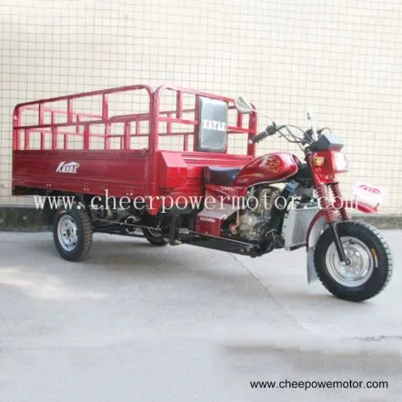 200cc vízhűtéses, tartós teherszállító tricikli